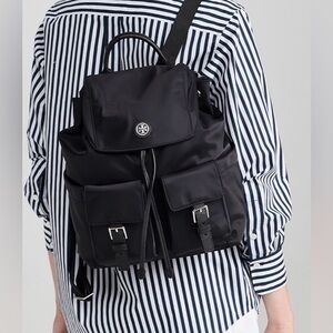 Tory Burch Virginia Drawstring Flap Backpack NWT